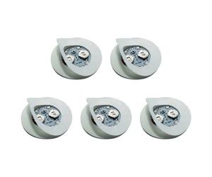 Bosiyrggrl 5PCS LED Coaster Bottle Stickers Lights Lamps for Xmas Bar KTV Wedding Party Cocktail Drink Cups Vase Decor E