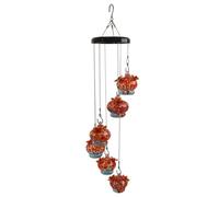 Bosiyrggrl 6-Hooked Glass Window Bird Feeder with Ant Moat, Hanging Bird Feeder, Garden Decorative Bird Feeder Easy to Use