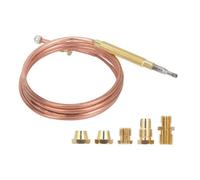 Bosiyrggrl 60cm Gas Stove Thermocouple Heater Part Burner Universal Fireplace Replace Adaptors Digital Temperature Controller