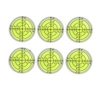 Bosiyrggrl 6Pcs Phonograph Leveling Tools RV Standard Levels 32mm Leveling Tools for Camera Tripod