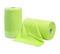 Bosiyrggrl 80 Pack Microfiber Cleaning Cloth Tear Away Microfiber Towels for Car,Home,Garage or Shop Green