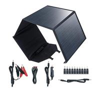 Bosiyrggrl 80W Portable Solar Panel Folding Charger Bag, Outdoor Power Supply for Camping