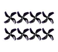 Bosiyrggrl 8PCS D51 2020 4-Blade Propeller 2x2x4 2inch 1.5mm PC Propeller for RC FPV Racing Freestyle OddityRC Tinywhoop Drone A