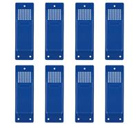 Bosiyrggrl 8PCS Shipping Container Air Vent Kit Heavy Duty Shipping Container Accessories Flow Ventilation Kit Blue