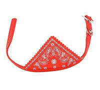 Bosiyrggrl Adjustable Pet Dog Cat Bandana Scarf Collar Small Size Red