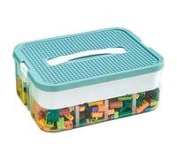 Bosiyrggrl Adjustable Transparent Storage Container Toy Organizer Box for Small Particle Jigsaw Puzzle Building Blocks A