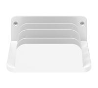 Bosiyrggrl Adjustable White Wall Mount Phone Holder for Various Devices - Perfect for Watching TV Dramas and Learning