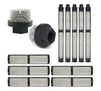 Bosiyrggrl Airless Paint Sprayer Filters Screen Set Sprayer Filters Pump Manifold Strainer Suction Pipe Filter Sprayer Accessories