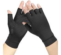 Bosiyrggrl Arthritis Compression Gloves Copper Fiber Comfort Arthritis Glove for Rheumatoid Arthritis Carpal Tunnel Therapy Wrist