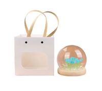 Bosiyrggrl Artificial Tulip Flower Night Light Ornaments Handmade DIY Bedside Lamp LED Night Lamp Bedroom Decor Table Lamp Easy Install Easy to Use,
