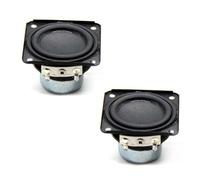 Bosiyrggrl Audio Speaker 1.8 Inch 4Ohm 10W 48mm Multimedia Loudspeaker DIY Sound Mini Speaker with Mounting Hole