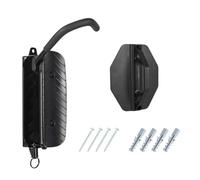 Bosiyrggrl Bicycle Wall Hook, Bicycle Rack, Wall Rack, Adjustable Parking Rack, Mountain Bike Display Rack Black Hook with Gear