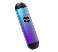 Bosiyrggrl Bluetooth Wireless Bone Conduction Pillow Speaker Portable Under Pillow Speaker Built-in 32GB TF Card for Sleeping Blue