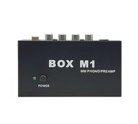 Bosiyrggrl Box M1 mm Phono Preamp for Turntable Phonograph Preamplifier Mini Stereo Audio HiFi with Headphone Amplifier