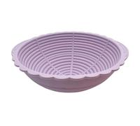Bosiyrggrl Bread Proofing Basket,Silicone Round Bread Foldable Sourdough Baking Basket Waterproof Proofing Bowls,