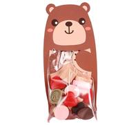 Bosiyrggrl Cartoon Animal Candy Bag Gift Bag Cute Lion Snack Cookie Bag Jungle Birthday Party Baby Shower Decoration D