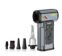 Bosiyrggrl Cleaning Tool 300000RPM Turbofan High Power Jet Fan Brushless Motor Dust Blower Variable Speed Grey