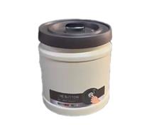 Bosiyrggrl Coffee Bean Vacuum Sealed Tank Stainless Steel Coffee Bean Airtight Cans 1600ml Kitchen Airtight Cans