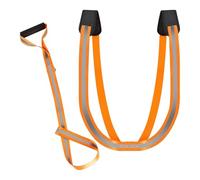 Bosiyrggrl Comfortable Shoulder Strap& Reflective Orange Hunting Gear-Deer Drag Harness& Rope, Heavy Duty 480lbs Capacity