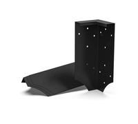 Bosiyrggrl Corner Brackets Raised Garden Bed Corner Brackets with Securing Lip Fits Lumber Up to Set of 4 DIY Flower or Vegetable Garden