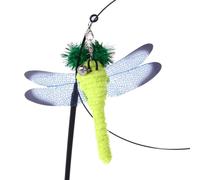 Bosiyrggrl D Cat Toys Simulation Bird Interactive Sucker Bird with Cat Stick Toy Easy Install