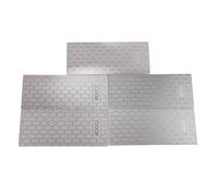 Bosiyrggrl Diamond Sharpening Stones, 5PCS Diamond Sharpening Plates with Honeycomb Plate 200/400/600/1000/2000 Grit Easy to Use