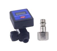 Bosiyrggrl Digital 1/4In 145PSI Air Pressure Regulator Gauge Control Valve Digital Pressure Regulating Valve for Sprays PaintTool,A