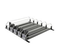 Bosiyrggrl Drink Organizer for Fridge Soda Can Organizer Dispenser for Refrigerator with Automatic Pusher Glide Drink Dispenser,B