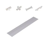Bosiyrggrl Dust Panel Suitable for Finishing Shelves of Various Small Items Adjustable Drawer Sorting Box with Fixing Buckle B