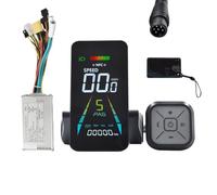 Bosiyrggrl E-Bike NFC LCD Display E-Scooter NFC Color Animated Meter Speedometer 24V/36V/48V/60V UART +36V/48V 350W Controller 6PIN