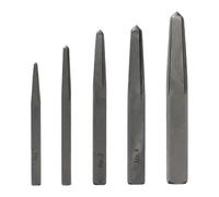 Bosiyrggrl Easy-Out Screw Extractor 5pcs Quickly Remove or Stripped Fasteners for 3/16inch to 5/8inch