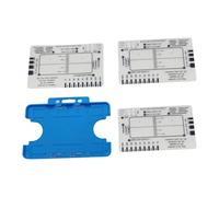 Bosiyrggrl ECG 7 Step Ruler,ECG 7 Step Ruler for ECG/EKG Interpretation, ECG Reference Guide Ruler,EKG Calipers Measuring Tool