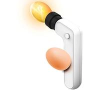 Bosiyrggrl Egg Candler Tester Rechargeable Wireless Cool Light Incubator Candling Lamp with Two Soft Head Fit for All Eggs Type