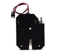 Bosiyrggrl Electromagnetic Door Access Control System Cabinet Boxes 12V 2A Electric Magnetic Lock Fail Safe Holding Force