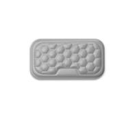 Bosiyrggrl Ergonomic Wrist Pad Mouse and Keyboard Protection Rest Pad Massage Texture for PC Laptop Gaming Keyboard Mouse A Gray