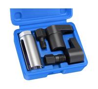 Bosiyrggrl Essential Automotive Tools: 5-Pc O2 Sensor Socket and Thread Chaser Set for Sensor Extraction