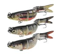 Bosiyrggrl Fishing Lures Topwater for Bass Trout Lifelike Multi Jointed Swimbaits Fishing Accessories Slow Sinking Swimming Bass