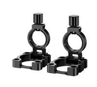 Bosiyrggrl Fishing Umbrella Stand Holder Foldable Bracket Anti-Rust Portable Accessories Removable for Fishing Tackle Box Black