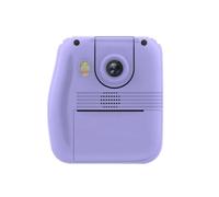 Bosiyrggrl Flip Lens Kids Portable Printer Thermal Paper Stickers Paper Mini Printers Multi-Function Digital Small SLR