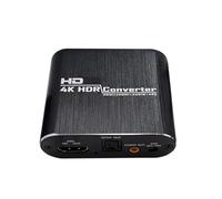 Bosiyrggrl For /5 HDTV DVD Compatible 4K 30Hz ARC 5.1 CH -To-Optical Toslink SPDIF+ 3.5mm AUX Jack Stereo Audio Converter