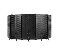 Bosiyrggrl For Any Condenser Mic Compatible Panel Reflection Filter for Studio Recording Isolation Shield Microphone Protection Five Doors