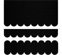 Bosiyrggrl For Bird House Roofing Felt, Mini Roof Shingles Self-Adhesive 32-Pack Nesting Box Roof Black