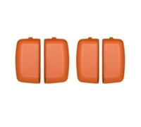 Bosiyrggrl for Lixiang 2022 2023 L7 L8 L9 Car Door Handle Silicone Storage Pad Door Slot Protective Pad Replacement Parts Orange