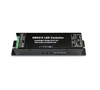 Bosiyrggrl For RGBW Strip Light Compatible LED DMX512 4CH Digital Display Decoder Dimming Driver DMX512 Decoder DC12-24V 4A/CH