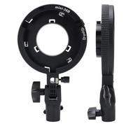 Bosiyrggrl For Standard Bowens Aluminum Alloy Camera Flash Bracket Mount Adapter Quick Set-Up for Studio Lighting Accessories