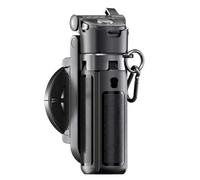 Bosiyrggrl For Vlog Live Broadcast Compatible Mini Smartphone Tripod Selfie Stick Magnetic Hand Grip for Cellphones Mini Handle Bracket Stand