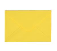 Bosiyrggrl Gift Card Envelopes Tiny Envelope Pockets 50 Colorful 13.5x18.5cm Count Mini Envelopes Lemon Yellow
