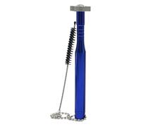 Bosiyrggrl Golfs Club Grooves Sharpener with Cleaning Brush Golfs Club Cleaner Club Repair Grooving Brush Golfs Tool Blue