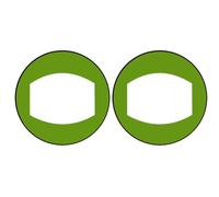 Bosiyrggrl Green Kayak Sail Pvc Paddle Board Sail Kayak Downwind Sail Paddle Board Shaped Sail