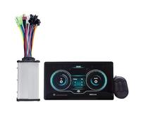 Bosiyrggrl H8 Electric Bicycle LCD Display+Controller Screen Projection Navigation Digital Stopwatch Speedometer Ebike Meter SM5+2PIN